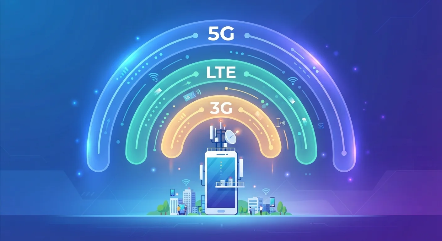 5G, LTE, and 3G: What Each Generation of Mobile Network Actually Means