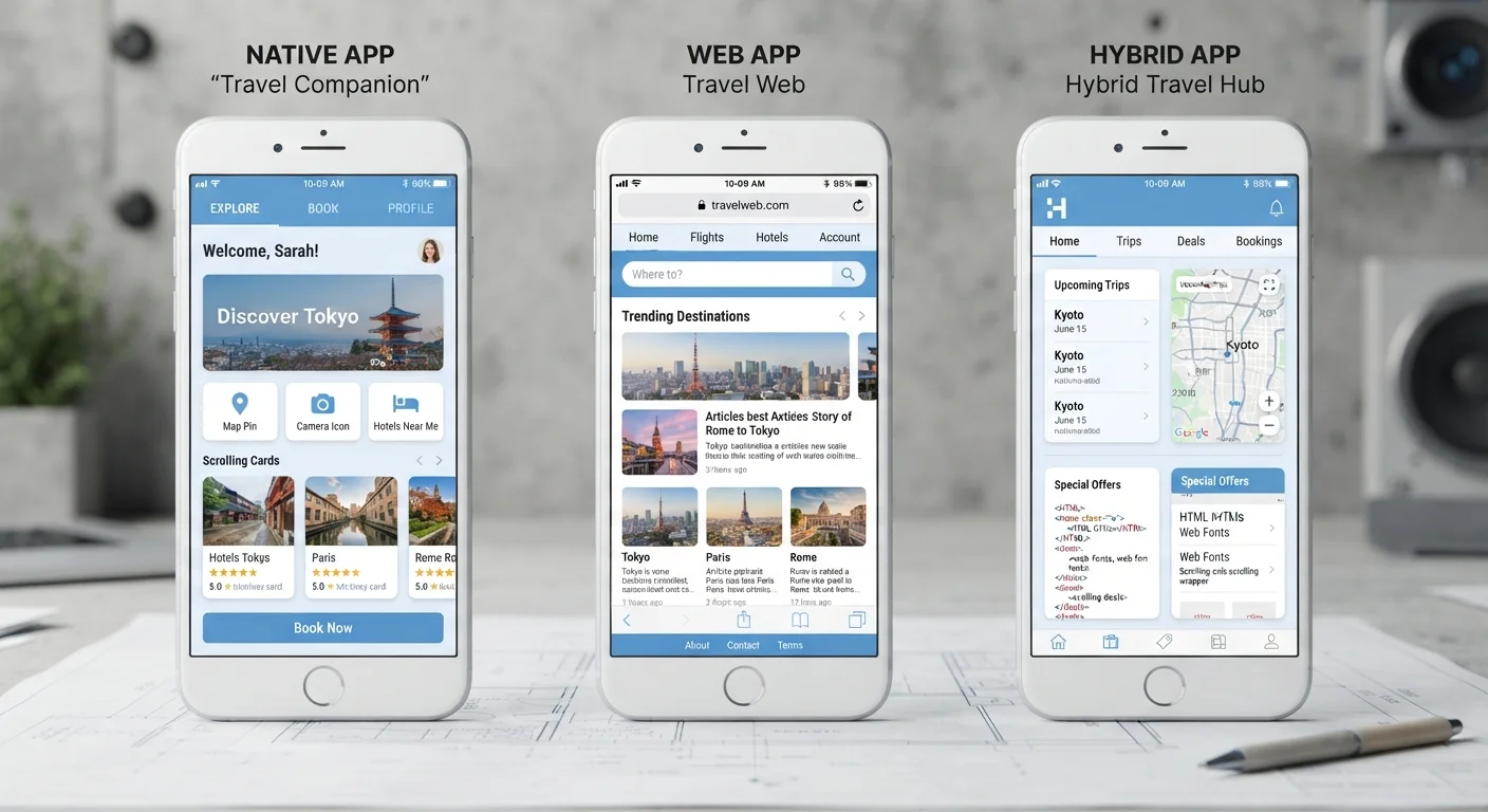 Native, Web, and Hybrid Apps: What Sets Them Apart