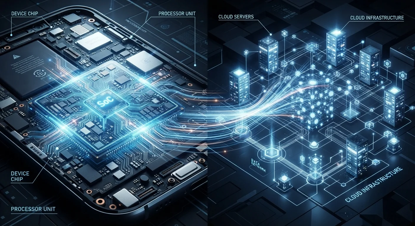 On-Device AI vs. Cloud AI: Where Does Your Phone's Thinking Actually Happen?
