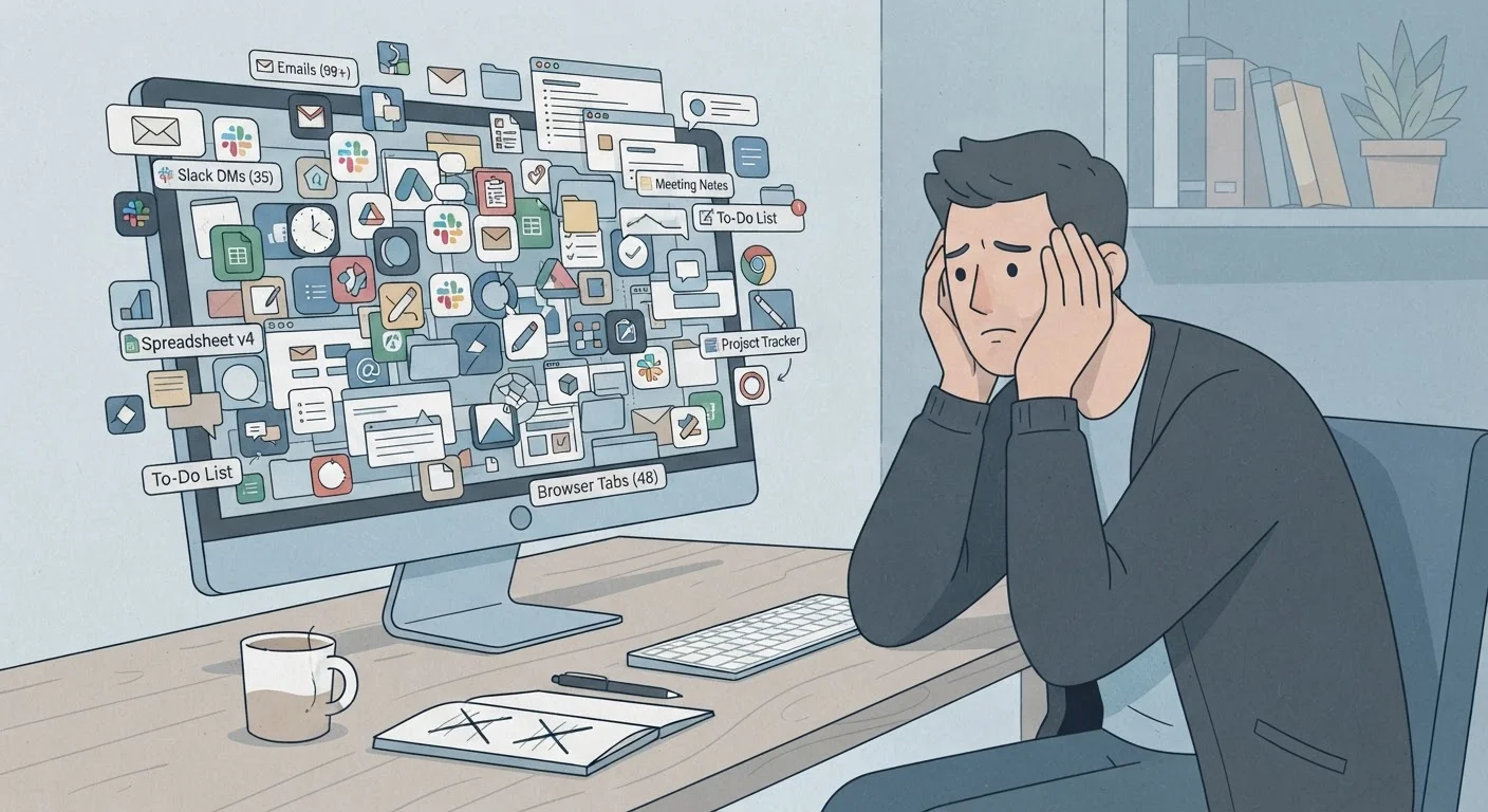 Productivity Tool Sprawl: Why More Apps Often Means Less Output