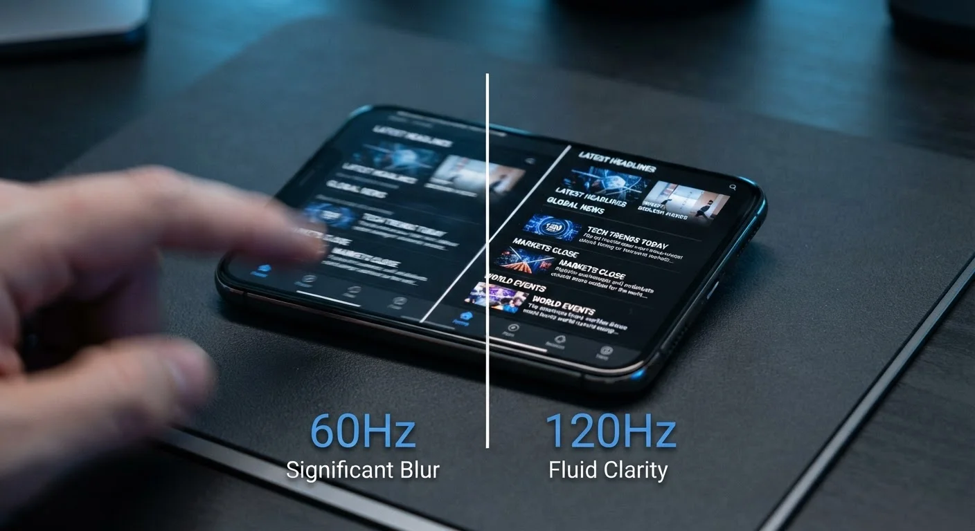 Refresh Rate on Mobile Displays: 60Hz, 90Hz, and 120Hz Explained