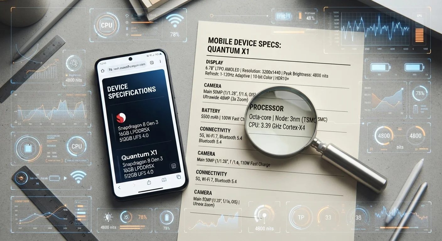 Smartphone Specs Decoded: What the Numbers on the Box Actually Mean
