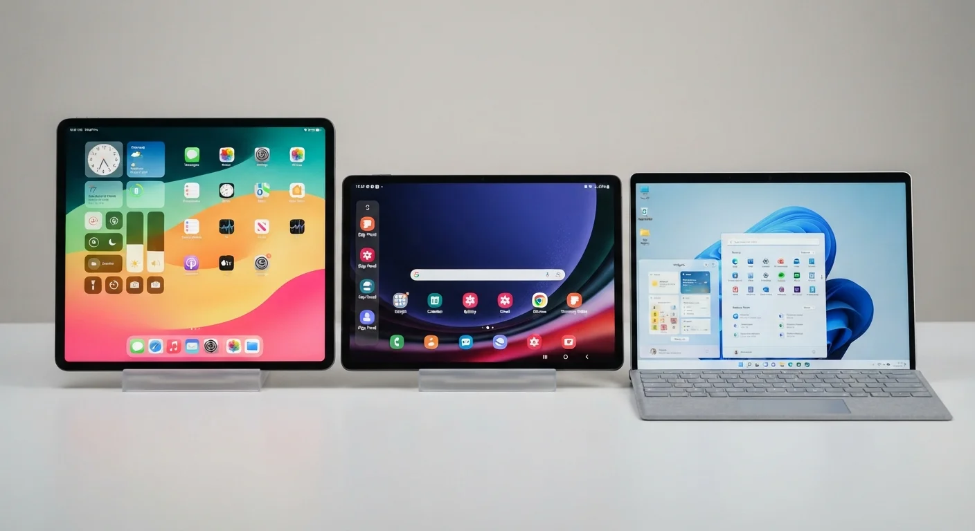 Tablet Operating Systems: iPadOS, Android, and Windows on ARM
