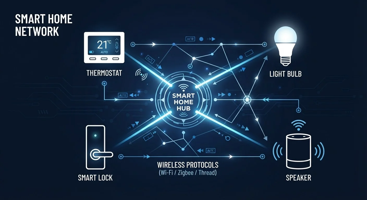 The Protocols Behind Smart Home Compatibility: Matter, Zigbee, Z-Wave, and Wi-Fi
