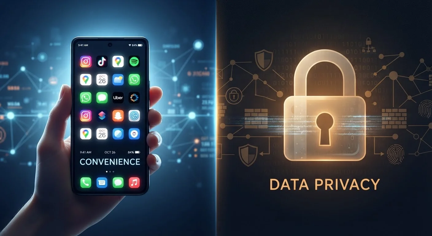 The Trade-Off Between Convenience and Privacy in Modern Apps