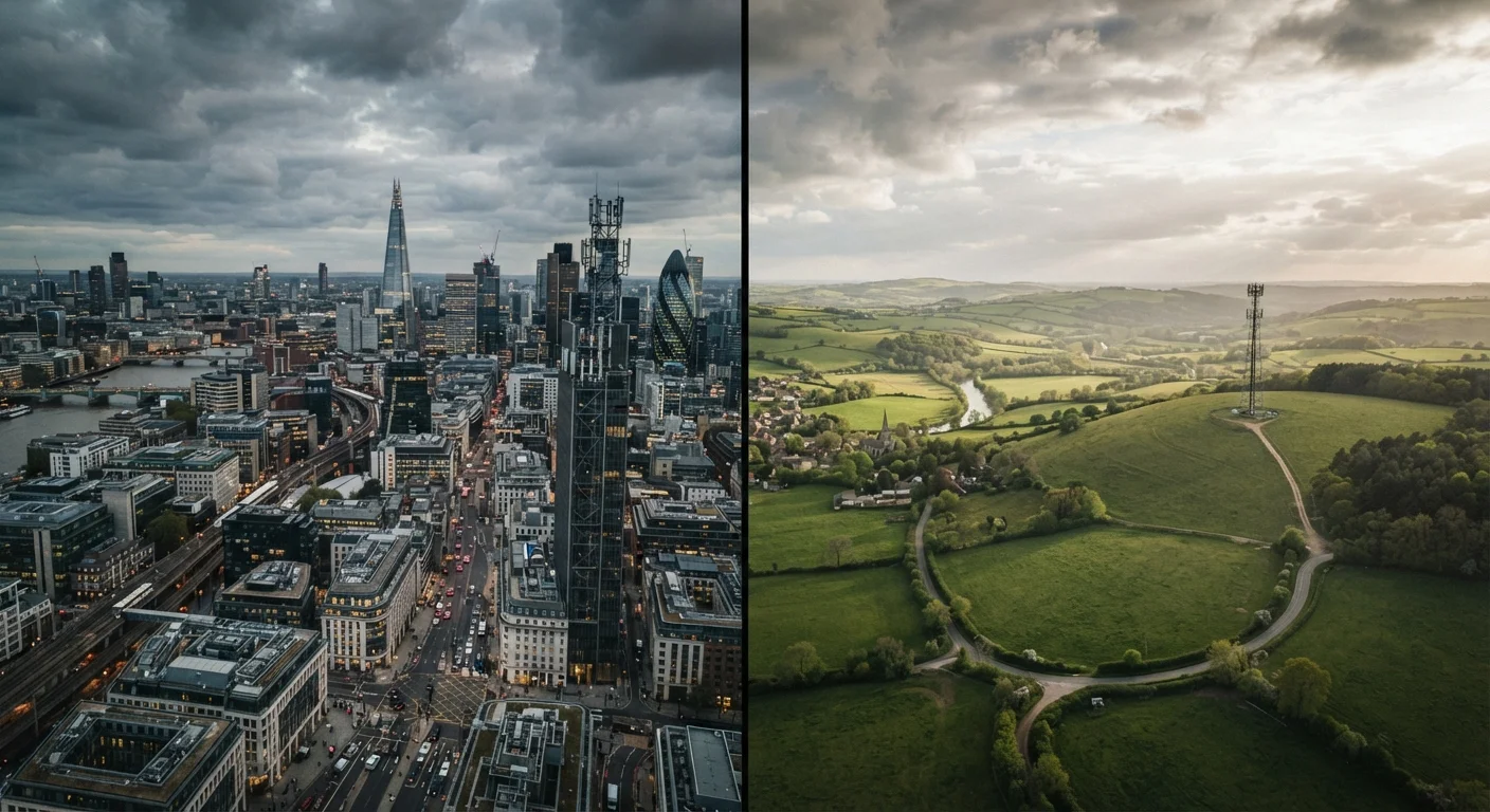 Urban vs Rural 5G: Why Your Experience Varies So Dramatically by Location